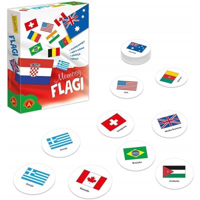 Alexander Memosy Flagi ALEX (Polnisch, 2 - 4 Spieler) Alexander Memosy Flagi ALEX (Polnisch, 2 - 4 Spieler)