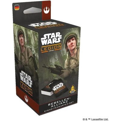 Atomic Mass Games Star Wars: Legion – Rebellenallianz Einheitenkarten-Set (Deutsch, 2 Spieler) Atomic Mass Games Star Wars: Legion – Rebellenallianz Einheitenkarten-Set (Deutsch, 2 Spieler)