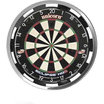 Unicorn Darts Solar Flare beleuchteter Dartautomat - Silber - Profi Unicorn Darts Solar Flare beleuchteter Dartautomat - Silber - Profi