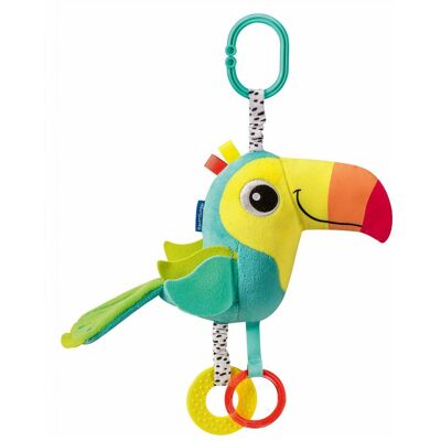 Ravensburger Baby Kuscheltier - Weiches Aktivitäts-Tukan ab 0 Monaten Ravensburger Baby Kuscheltier - Weiches Aktivitäts-Tukan ab 0 Monaten