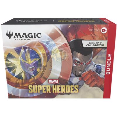 Wizards of the Coast Magic the Gathering Marvel Super Heroes Bundle *ALLEMAND* (Deutsch, Bundle) Wizards of the Coast Magic the Gathering Marvel Super Heroes Bundle *ALLEMAND* (Deutsch, Bundle)