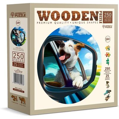 WoodenCity Puzzle Holz L Happy Dog - Puzzle WoodenCity Puzzle Holz L Happy Dog - Puzzle