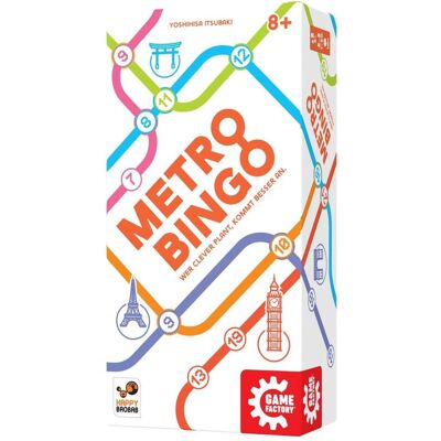 Game Factory Metro Bingo (Deutsch, 1 - 12 Spieler) Game Factory Metro Bingo (Deutsch, 1 - 12 Spieler)