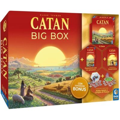 Giochi uniti Catan Relaunch: Big Box (Italienisch, 2 - 6 Spieler) Giochi uniti Catan Relaunch: Big Box (Italienisch, 2 - 6 Spieler)