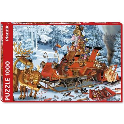 Piatnik Schlitten Reparatur Puzzle - Puzzle Piatnik Schlitten Reparatur Puzzle - Puzzle