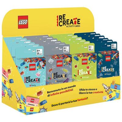 Lego Espositore Da Banco Vuoto ReCreate Activity Cards S1 Lego Espositore Da Banco Vuoto ReCreate Activity Cards S1