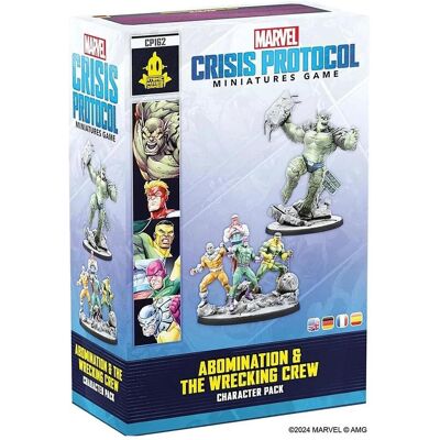 Atomic Mass Games AMGD2128 - Marvel: Crisis Protocol Abomination & The Wrecking Crew Character Pack (Spanisch, 2 Spieler) Atomic Mass Games AMGD2128 - Marvel: Crisis Protocol Abomination & The Wrecking Crew Character Pack (Spanisch, 2 Spieler)