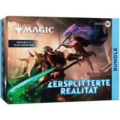 Wizards of the Coast Magic the Gathering Zersplitterte Realität Bundle *ALLEMAND* (Deutsch, Bundle) Wizards of the Coast Magic the Gathering Zersplitterte Realität Bundle *ALLEMAND* (Deutsch, Bundle)