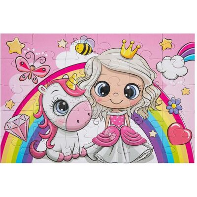 Grafix Puzzle Einhorn, 30 Teile. (30 Teile) Grafix Puzzle Einhorn, 30 Teile. (30 Teile)