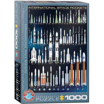 Eurographics International Space Rocket Puzzle - 1000 Teile Eurographics International Space Rocket Puzzle - 1000 Teile