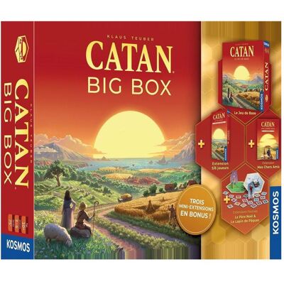 Asmodée CATAN Big Box 10+/3-6 (Deutsch, 3 - 6 Spieler) Asmodée CATAN Big Box 10+/3-6 (Deutsch, 3 - 6 Spieler)