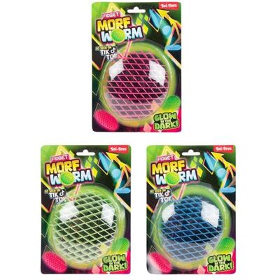 Toi-Toys Glow In The Dark Morf Wurm Fidget Toi-Toys Glow In The Dark Morf Wurm Fidget