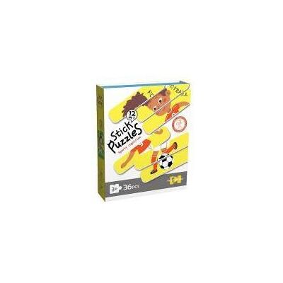 Adar Gestreiftes Puzzle - Sport, 36 Teile (36 Teile) Adar Gestreiftes Puzzle - Sport, 36 Teile (36 Teile)