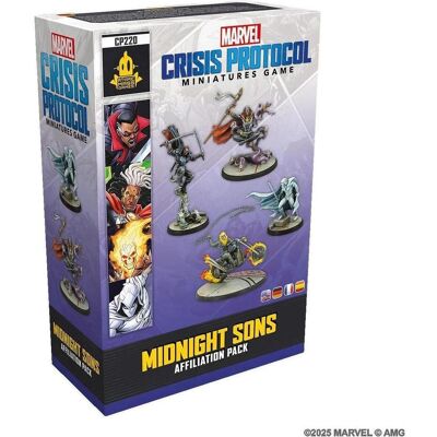 Atomic Mass Games Marvel Crisis Protocol Midnight Sons Verbündeten Pack - Brettspiel-Erweiterung Atomic Mass Games Marvel Crisis Protocol Midnight Sons Verbündeten Pack - Brettspiel-Erweiterung