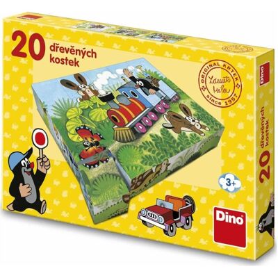 Dino KRTEK Holzbausteine - Lernspielzeug Dino KRTEK Holzbausteine - Lernspielzeug