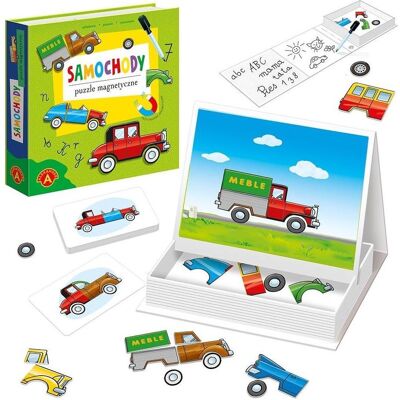Alexander Magnetisches Puzzle ALEX Autos (41 Teile) Alexander Magnetisches Puzzle ALEX Autos (41 Teile)