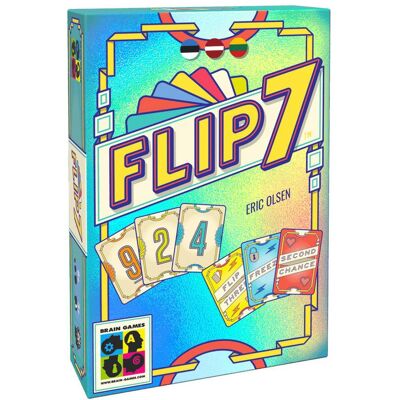 Brain Games Flip 7 Kāršu spēle EN (Englisch, 3 Spieler) Brain Games Flip 7 Kāršu spēle EN (Englisch, 3 Spieler)