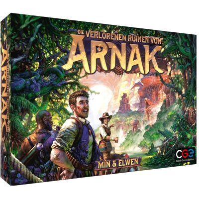 Czech Games Edition Die Verlorenen Ruinen von Arnak - Gesellschaftsspiel Czech Games Edition Die Verlorenen Ruinen von Arnak - Gesellschaftsspiel