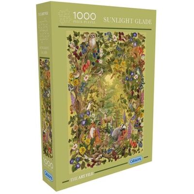 Gibsons Puzzle Die Kunstdatei: 1000 dlc sun (1000 Teile) Gibsons Puzzle Die Kunstdatei: 1000 dlc sun (1000 Teile)