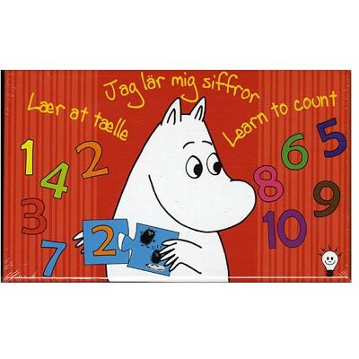Mumin Lernpuzzle - Zähle & Ordne Zahlen Mumin Lernpuzzle - Zähle & Ordne Zahlen