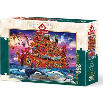 Heidi Cheese Line HeiDi Art Puzzle 260 Teile Noah's Ark - Puzzle Heidi Cheese Line HeiDi Art Puzzle 260 Teile Noah's Ark - Puzzle