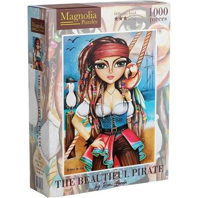 Magnolia Puzzle 1000 pieces The Beautiful Pirate (1000 Teile) Magnolia Puzzle 1000 pieces The Beautiful Pirate (1000 Teile)