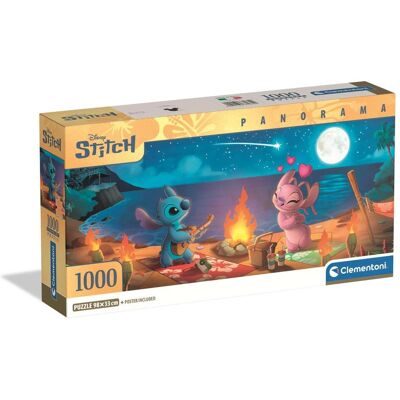 Clementoni Modell 37061 Puzzle - Disney Stitch Panorama 1000 Stück Clementoni Modell 37061 Puzzle - Disney Stitch Panorama 1000 Stück