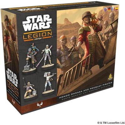 Atomic Mass Games Star Wars Legion - Hondo Ohnaka & Weequay Pirates DE/EN/ES/FR (Englisch, 2 Spieler) Atomic Mass Games Star Wars Legion - Hondo Ohnaka & Weequay Pirates DE/EN/ES/FR (Englisch, 2 Spieler)