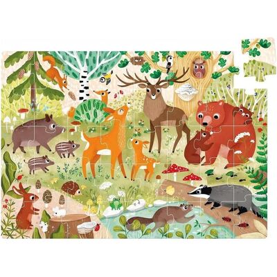 Wild Jumbo Puzzle - Waldtiere 3+ Puzzle Wild Jumbo Puzzle - Waldtiere 3+ Puzzle