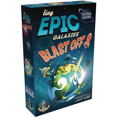 Asmodée GAMD0002 - Tiny Epic Galaxies BLAST OFF!, Brettspiel, für 2-4 Spieler, ab 8 Jahren (DE-Ausgabe) (Deutsch, 2 - 4 Spieler) Asmodée GAMD0002 - Tiny Epic Galaxies BLAST OFF!, Brettspiel, für 2-4 Spieler, ab 8 Jahren (DE-Ausgabe) (Deutsch, 2 - 4 Spieler)