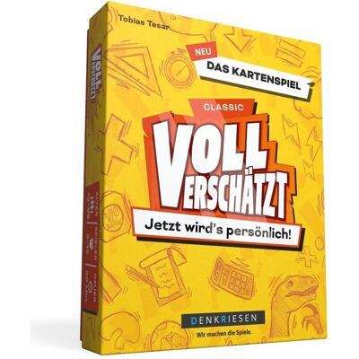 Denkriesen Voll Verschätzt Kartenspiel Classic (Deutsch, 3 - 12 Spieler) Denkriesen Voll Verschätzt Kartenspiel Classic (Deutsch, 3 - 12 Spieler)