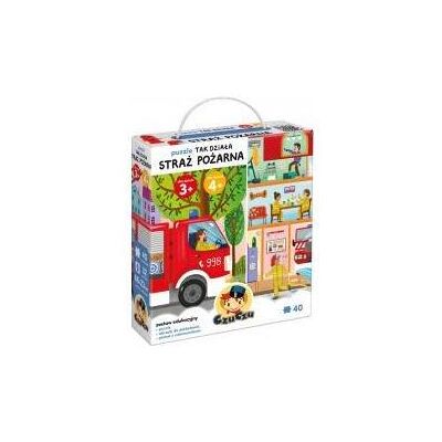 Czuczu Puzzle Wie die Feuerwehr arbeitet 3+, 4+ (40 Teile) Czuczu Puzzle Wie die Feuerwehr arbeitet 3+, 4+ (40 Teile)