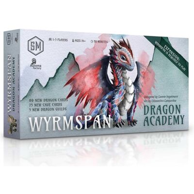 Asmodée Wyrmspan Dragon Academy (Englisch, 1 - 5 Spieler) Asmodée Wyrmspan Dragon Academy (Englisch, 1 - 5 Spieler)