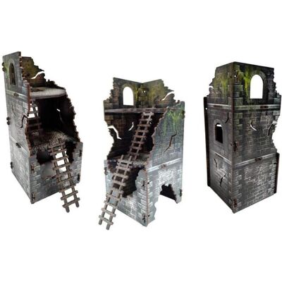 E-Raptor Modell - ruinierter Turm (GB) E-Raptor Modell - ruinierter Turm (GB)