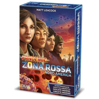 Asmodée Pandemic - Zona Rossa: North America (2 - 4 Spieler) Asmodée Pandemic - Zona Rossa: North America (2 - 4 Spieler)