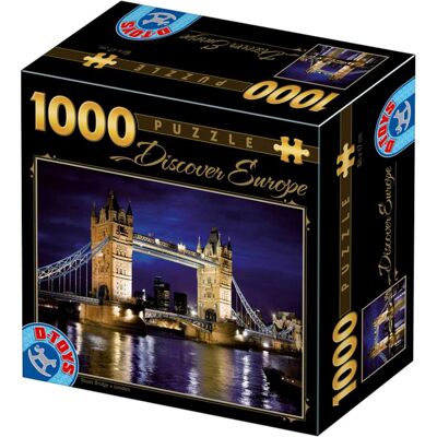 D-Toys Puzzle Tower Bridge, London 1000 Teile (1000 Teile) D-Toys Puzzle Tower Bridge, London 1000 Teile (1000 Teile)