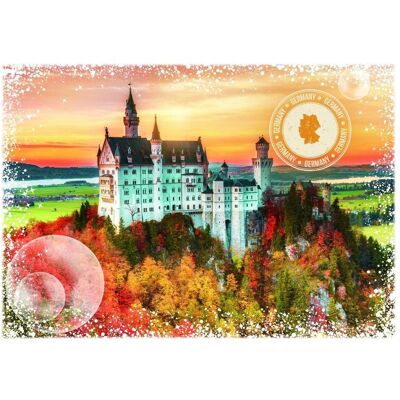 grafika Puzzle Around the World - Deutschland 2000 Teile grafika Puzzle Around the World - Deutschland 2000 Teile