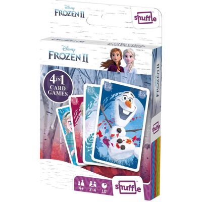 Cartamundi Frozen 4-in-1 Kartenspiel - Brettspiel Cartamundi Frozen 4-in-1 Kartenspiel - Brettspiel