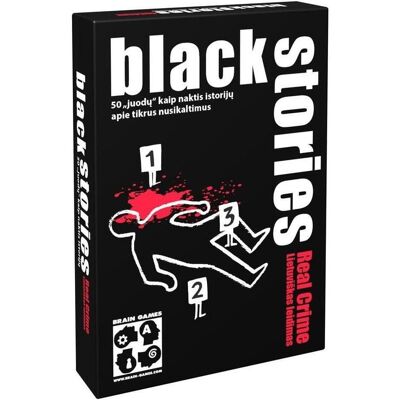 Brain Games Black Stories Real Crime LT (Litauisch, 2 - 15 Spieler) Brain Games Black Stories Real Crime LT (Litauisch, 2 - 15 Spieler)
