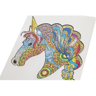 Creative Craft Group Moxy Einhorn Puzzle - 137 Teile Multi Farben Creative Craft Group Moxy Einhorn Puzzle - 137 Teile Multi Farben