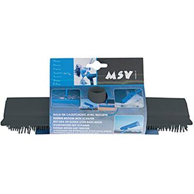 MSV Balai Caoutchouc Pas De Vis Espagnol Gris, Reinigungsutensil, Grau MSV Balai Caoutchouc Pas De Vis Espagnol Gris, Reinigungsutensil, Grau