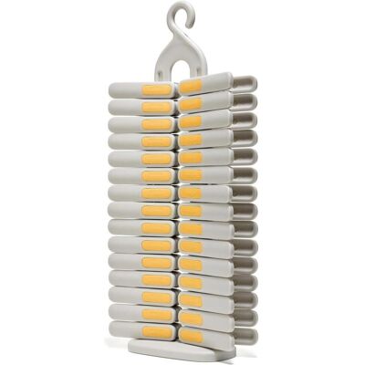 Joseph Joseph 30er Set PegStore Wäscheklammern mit Halterung, Zubehör Bügeln + Wäschepflege, Blau Joseph Joseph 30er Set PegStore Wäscheklammern mit Halterung, Zubehör Bügeln + Wäschepflege, Blau