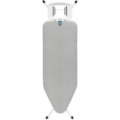 Brabantia Ironing Board Solid Steam Iron Rest, Bügelbrett, Weiss, Grau Brabantia Ironing Board Solid Steam Iron Rest, Bügelbrett, Weiss, Grau