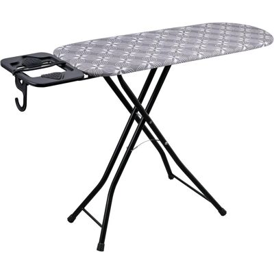 Relaxdays Bügelbrett Dampfbrett, Bügelbrett, Weiss, Schwarz, Grau Relaxdays Bügelbrett Dampfbrett, Bügelbrett, Weiss, Schwarz, Grau