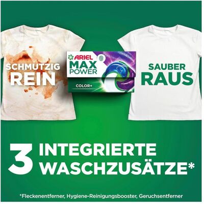 Ariel MaxPower Pods Color Waschmittelpods 15 WL, Waschmittel + Textilpflege Ariel MaxPower Pods Color Waschmittelpods 15 WL, Waschmittel + Textilpflege