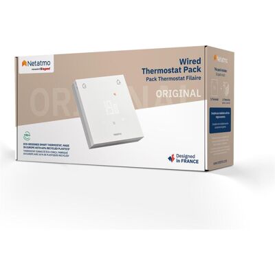 Netatmo Thermostat Kabelgebunden ORIGINAL, Thermostat, Weiss Netatmo Thermostat Kabelgebunden ORIGINAL, Thermostat, Weiss