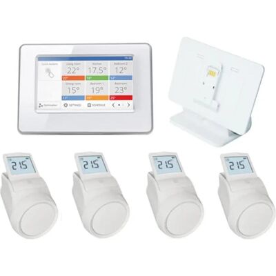 Honeywell Starterpaket Resideo evohome Wi-Fi XL ATP924G3002, Thermostat, Weiss Honeywell Starterpaket Resideo evohome Wi-Fi XL ATP924G3002, Thermostat, Weiss