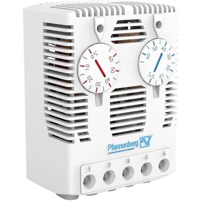 Pfannenberg Schaltschrank-Thermostat, Thermostat, Schwarz Pfannenberg Schaltschrank-Thermostat, Thermostat, Schwarz