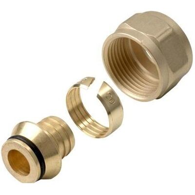Wavin KUPPLUNGSSATZ 3/4"" - 20 X 2MM, Zubehör Heizen Wavin KUPPLUNGSSATZ 3/4"" - 20 X 2MM, Zubehör Heizen