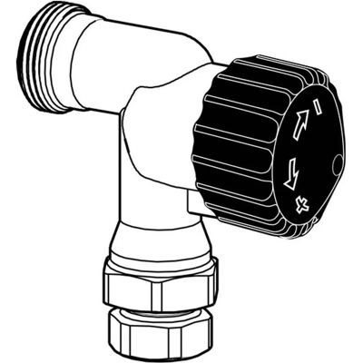 Imi Hydronic Engineering HEIMEIER Thermostat-Ventilunterteil RVT DN 10, Axialform, M 30 x 1,5, Zubehör Heizen Imi Hydronic Engineering HEIMEIER Thermostat-Ventilunterteil RVT DN 10, Axialform, M 30 x 1,5, Zubehör Heizen